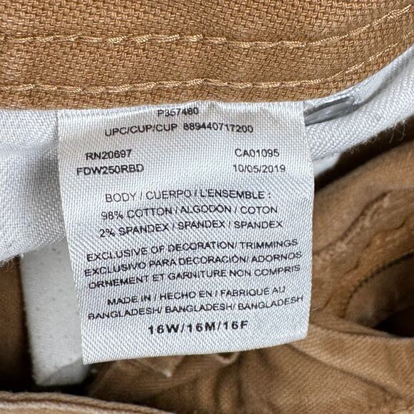 Dickies | Women’s FLEX Relaxed Fit Duck Carpenter Pants | Sz 16 | Double Front - Picture 2 of 4